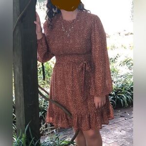 She + Sky chiffon dress